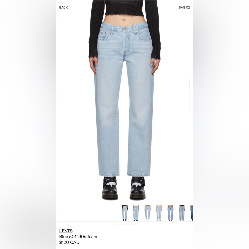 Levis 501 90s Jeans